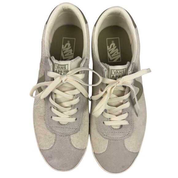 Vans Mens Sneakers Sport Low Top Tri-Tone Elm Suede Leather Accent 9.5 Retro New - Picture 4 of 8